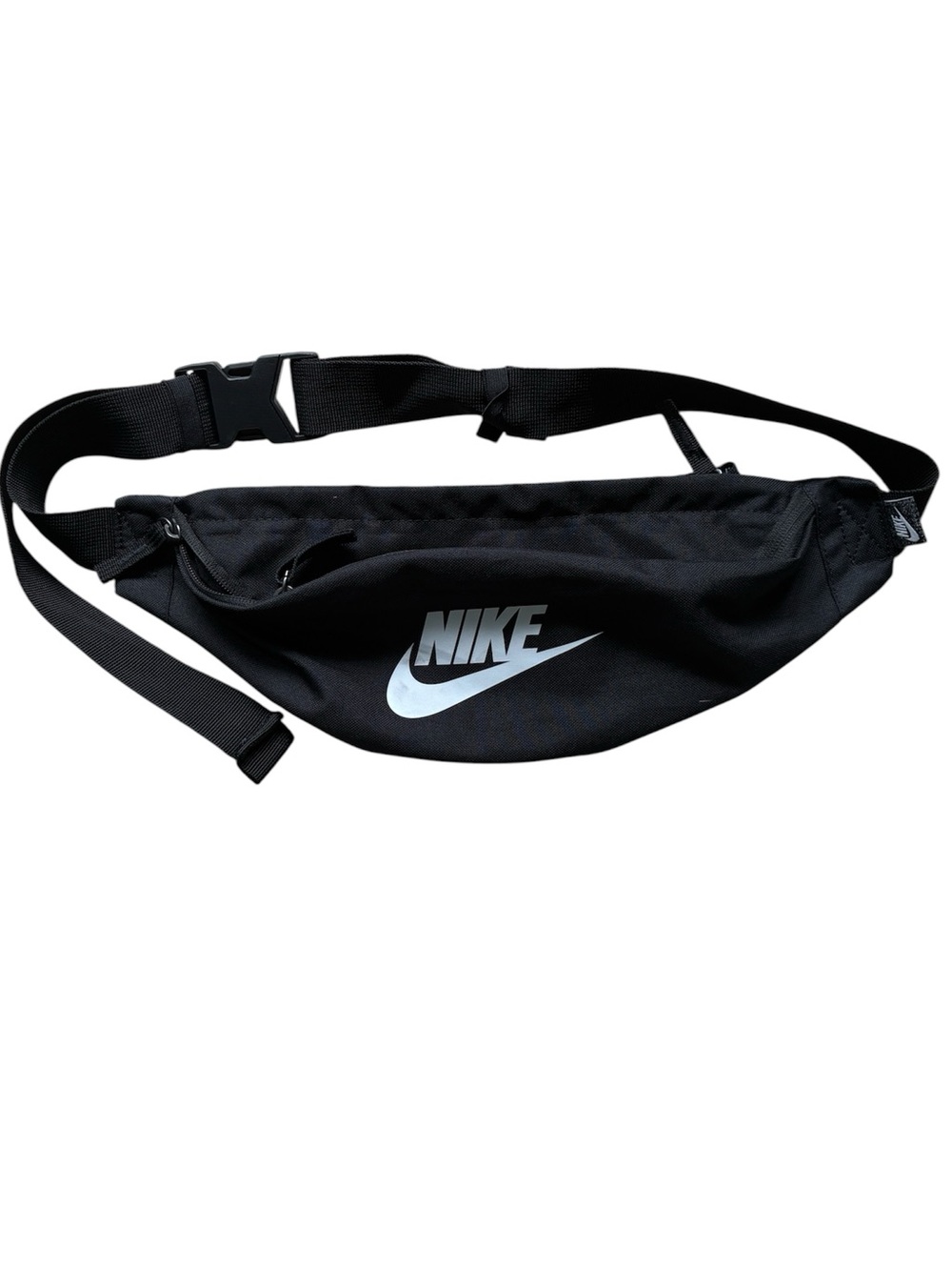 Nike Unisex Black Fanny Pack Waist Belt Bag Crossbody Adjustable Strap